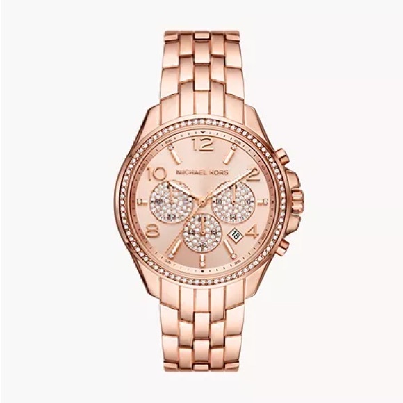 Michael Kors Rose Gold Watch - Picture 1 of 7